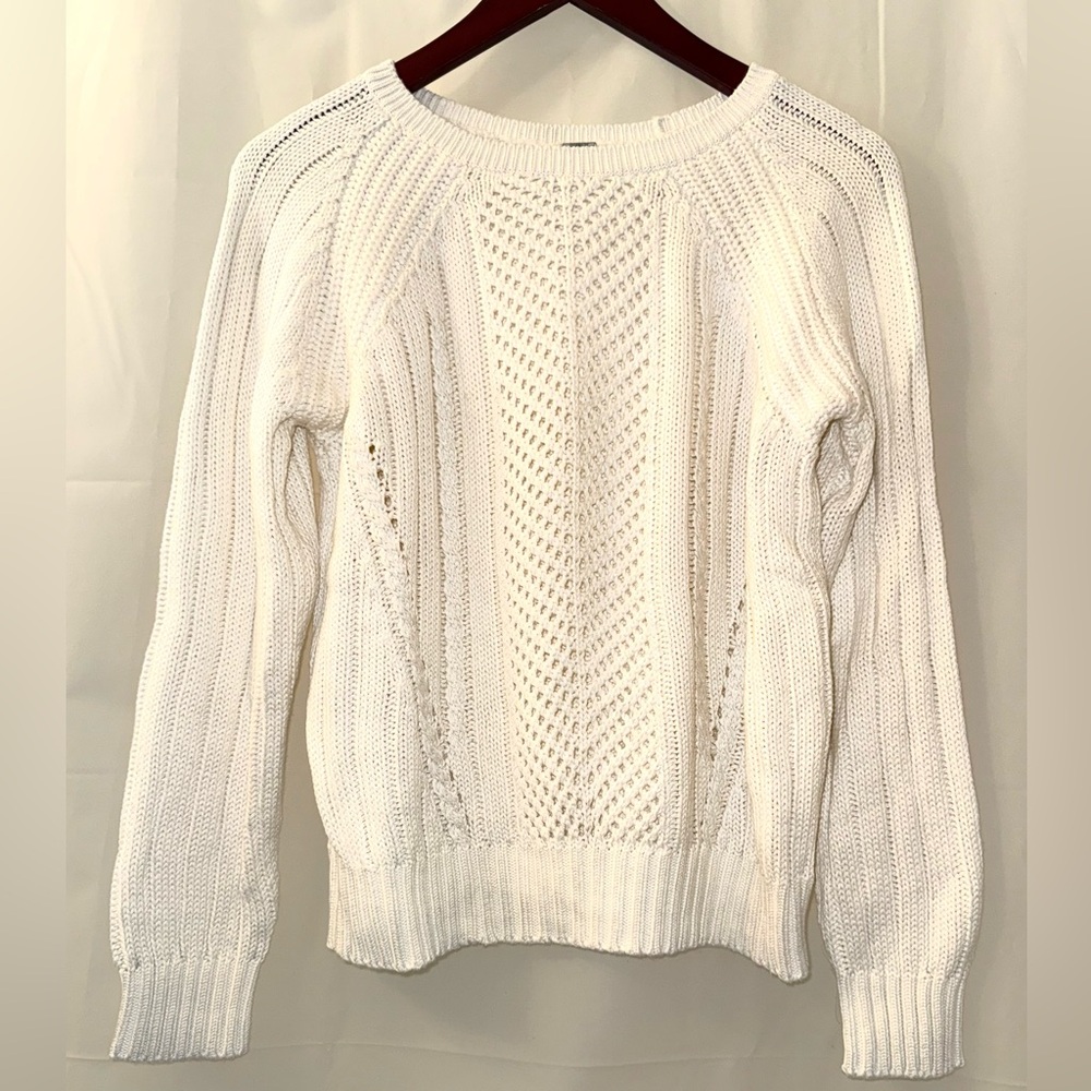 Chan Luu Cream Knit Sweater